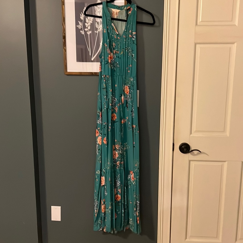 Floral maxi dress